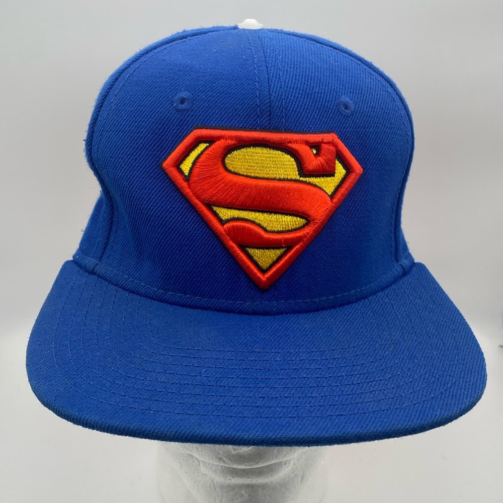 Superman Dc Comics Snapback Adjustable Hat Cap Wi… - image 1